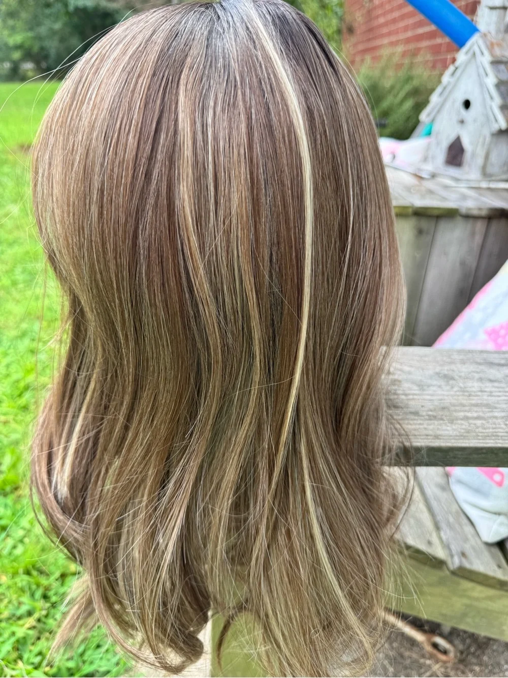 PETITE CSC Rubie  Women’s Brown Highlighted Wig - Chelsey Smith Cosmetics